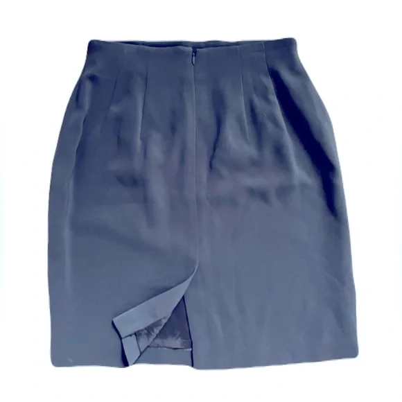 Valerie Stevens Classic Gray Pencil Skirt - Picture 2 of 6